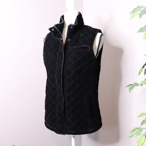 Gallery | Nordstrom Quilted Velvet Velour Puffer Vest